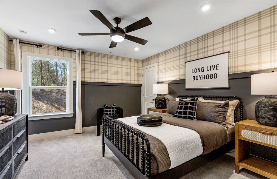 Representative furnished interior of a home built from the Woodward by Pulte Homes in Riversprings, Dacula (Image 21).