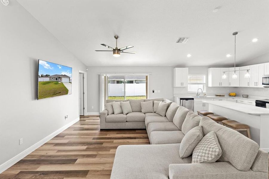 Furnished interior view inside a new home in , Ocala (Image 13).