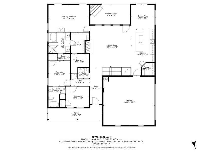 2D floor plan layout of this home in , Dallas, GA (Image 4).