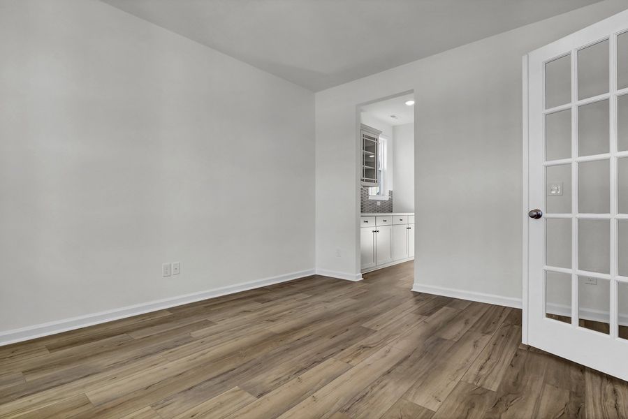 Spacious, unfurnished interior of a new home in Grand Park, Leland (Image 17). Spacious, unfurnished interior of a new home in Grand Park, Leland (Image 17).