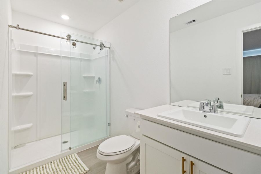 Furnished interior view inside a new home in Samara, League City (Image 10).