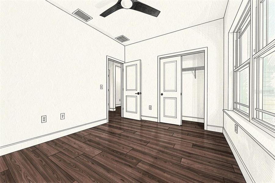 Spacious, unfurnished interior of a new home in , Newberry (Image 13).