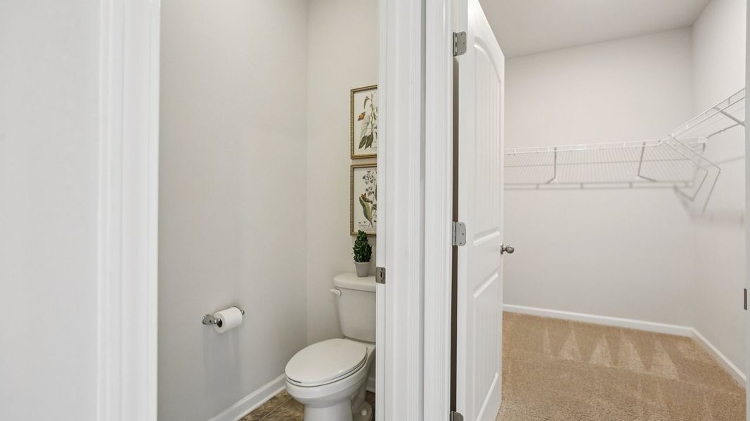 Furnished interior view inside a new home in The Parks, White House (Image 38).