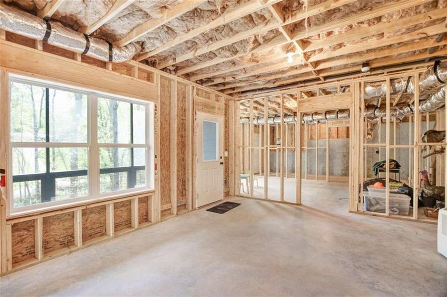 In-progress construction of a new home in , Clarkesville, GA (Image 37).