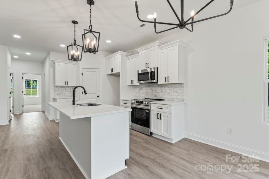 Furnished interior view inside a new home in , Harrisburg (Image 5).