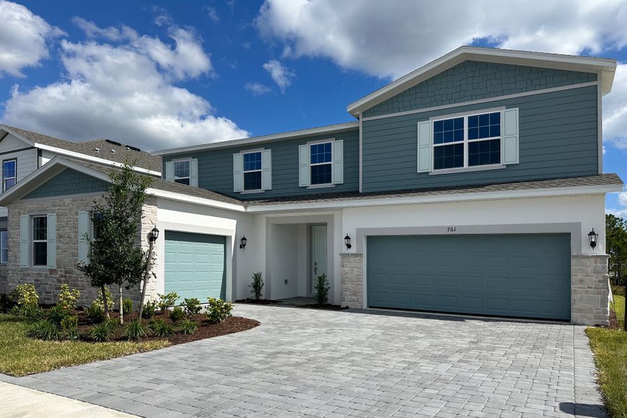 Modern Front Elevation of a Home in Central Florida