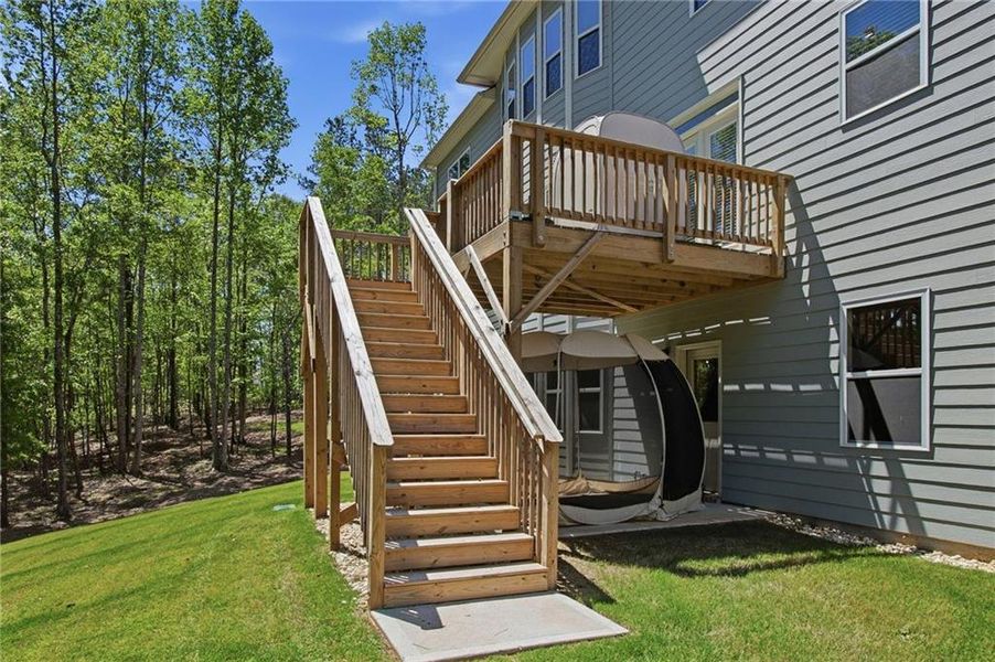 Exterior details and patio area of a home in , Newnan (Image 31).