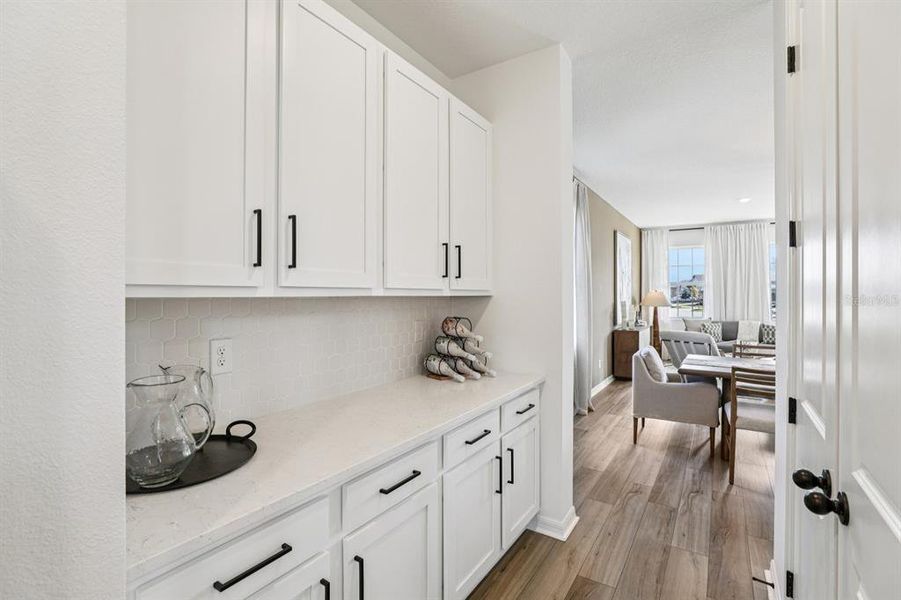 Furnished interior view inside a new home in Hawks Run, Kissimmee (Image 40).