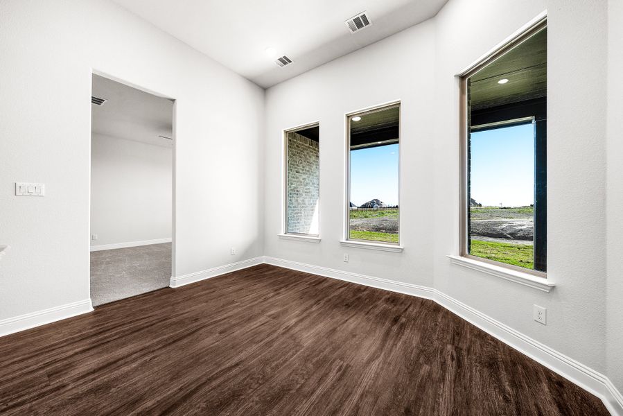 Spacious, unfurnished interior of a new home in Creekview Farms, Greenville (Image 11). Spacious, unfurnished interior of a new home in Creekview Farms, Greenville (Image 11).