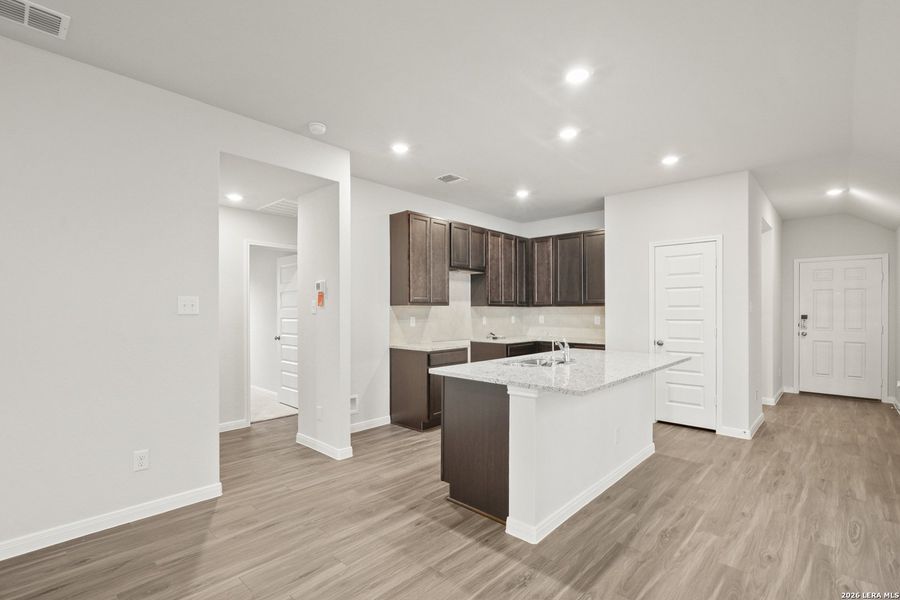 Furnished interior view inside a new home in Dauer Ranch, New Braunfels (Image 9).