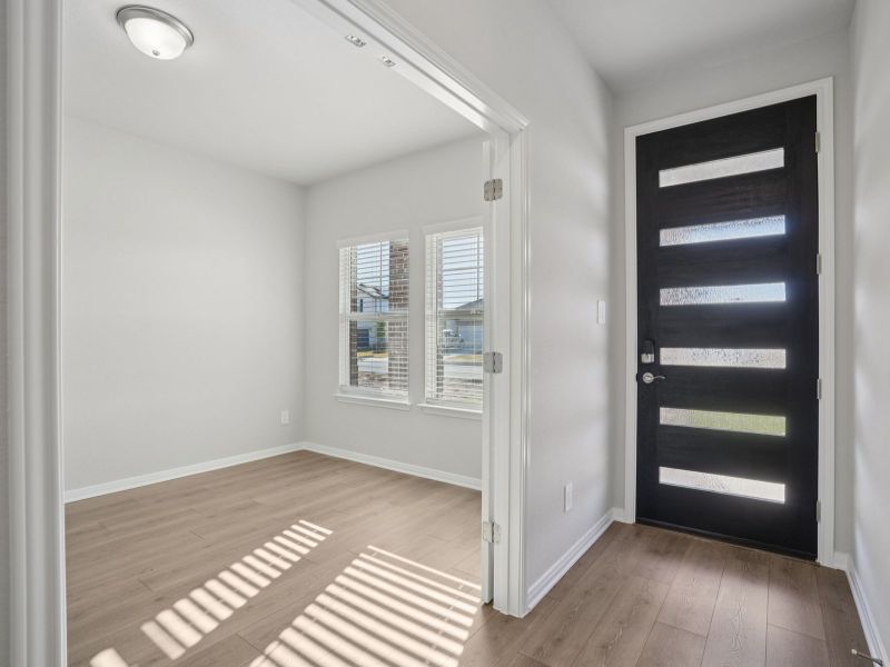 Spacious, unfurnished interior of a new home in Sagebrooke - Premier Series, San Antonio (Image 16). Spacious, unfurnished interior of a new home in Sagebrooke - Premier Series, San Antonio (Image 16).
