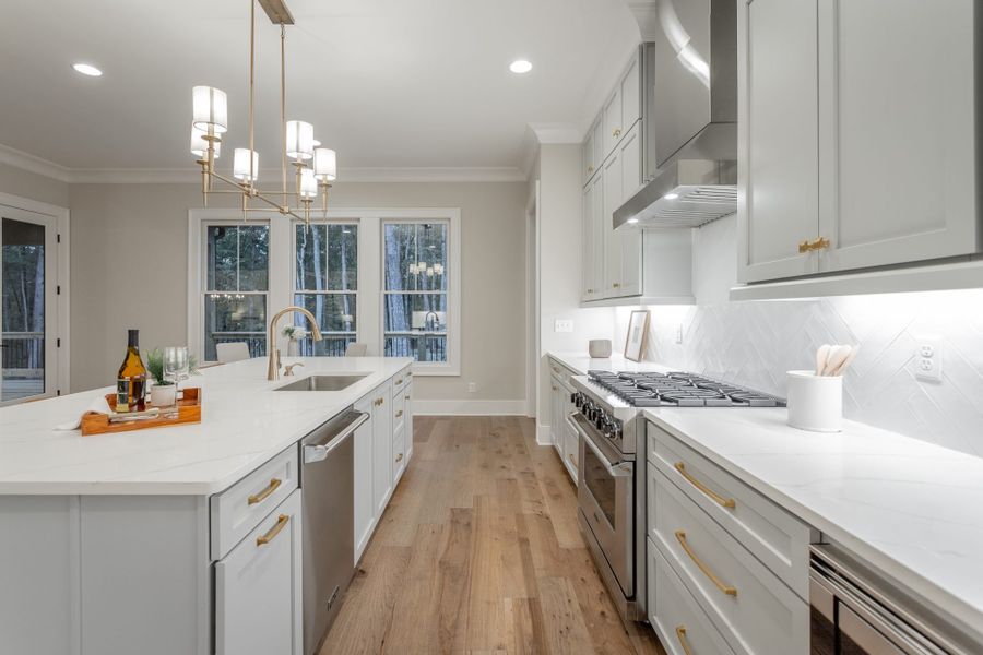 Furnished interior in a model home at River Gorge Ranch in River Gorge Ranch (Image 35).