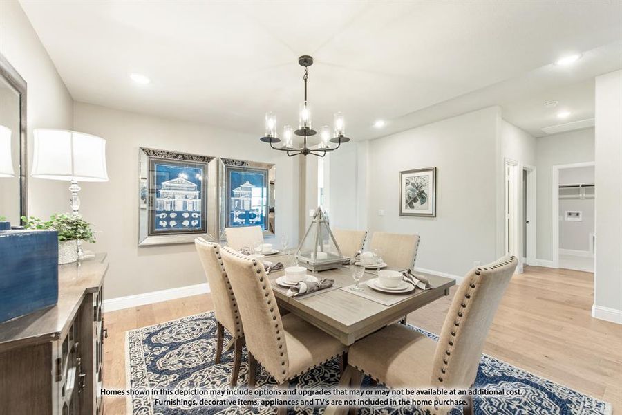 Furnished interior view inside a new home in El Dorado, Granbury (Image 4).