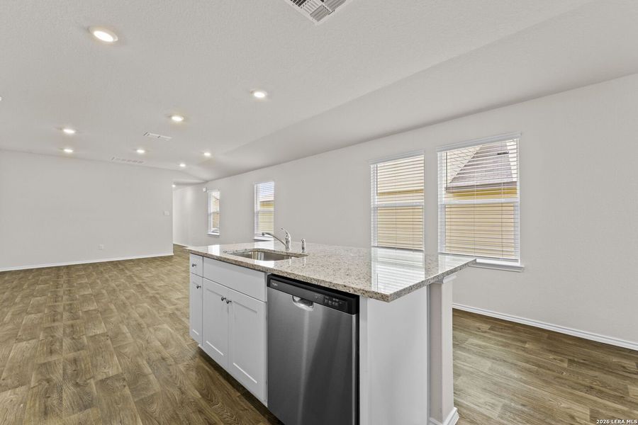 Furnished interior view inside a new home in Laurel Vistas, San Antonio (Image 5).