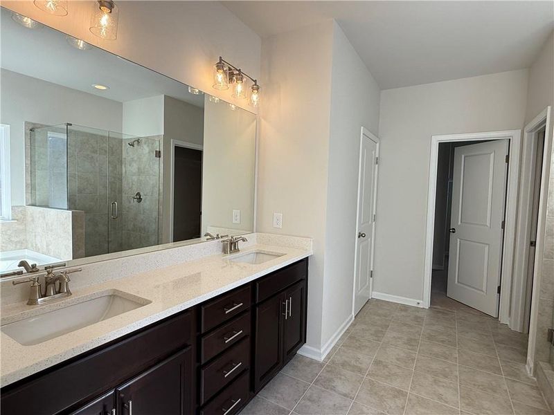 Furnished interior view inside a new home in River Rock, Ball Ground (Image 12).