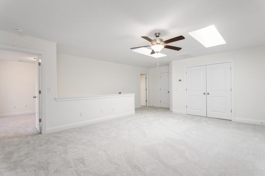 Representative unfurnished interior of a home built from the Devon by Keystone Homes NC in Trellises, High Point (Image 53).