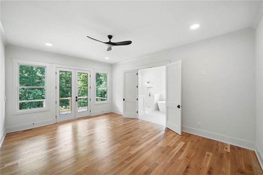 Spacious, unfurnished interior of a new home in , Canton (Image 70).