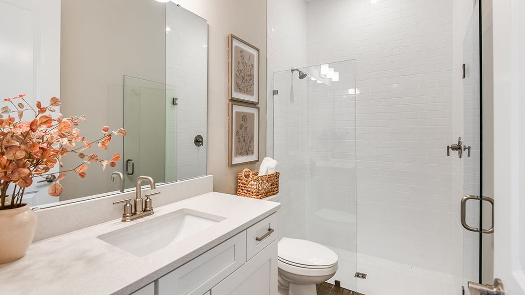 Representative furnished interior of a home built from the Lazio by Taylor Morrison in Center Lake Ranch Community Group Page, St. Cloud (Image 27).