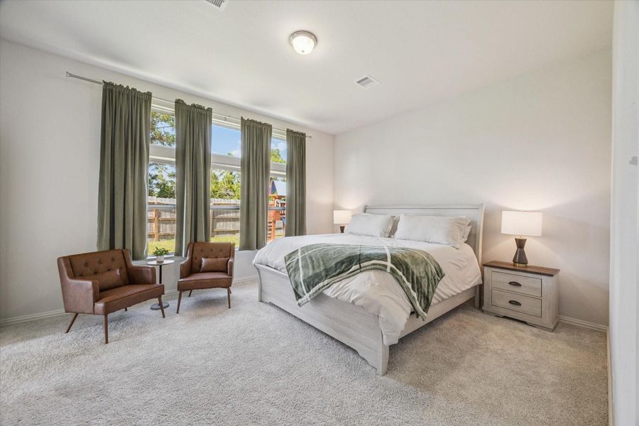 Furnished interior view inside a new home in , Houston (Image 11).