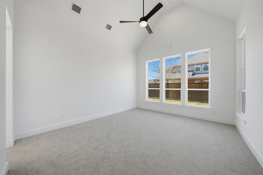 Spacious, unfurnished interior of a new home in Estates at Rockhill, Frisco (Image 35). Spacious, unfurnished interior of a new home in Estates at Rockhill, Frisco (Image 35).