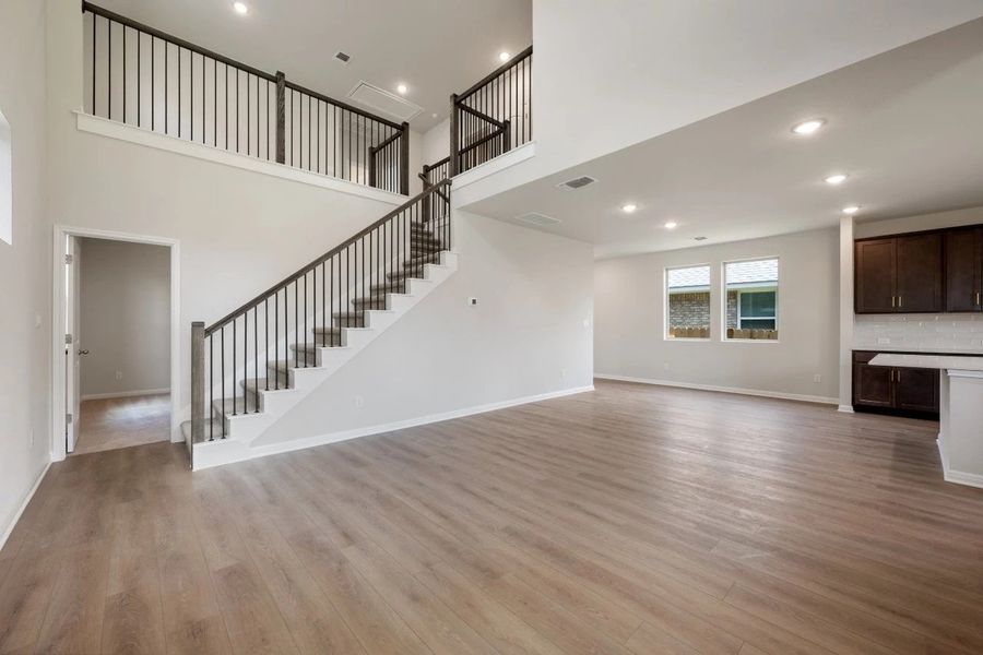 Spacious, unfurnished interior of a new home in La Cima, San Marcos (Image 14). Spacious, unfurnished interior of a new home in La Cima, San Marcos (Image 14).