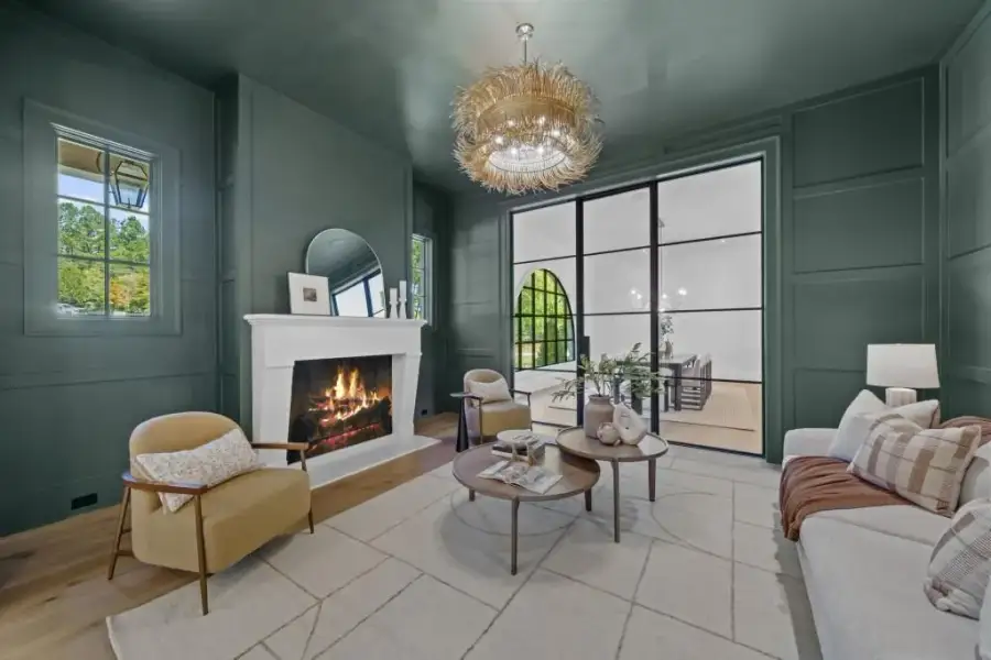 Furnished interior view inside a new home in , Milton (Image 7).