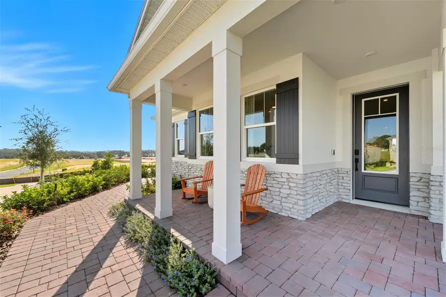 Exterior details and patio area of a home in Waterbrooke, Clermont (Image 3). Exterior details and patio area of a home in Waterbrooke, Clermont (Image 3).