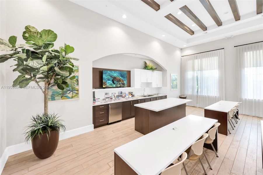 Furnished interior view inside a new home in , Ave Maria (Image 16).