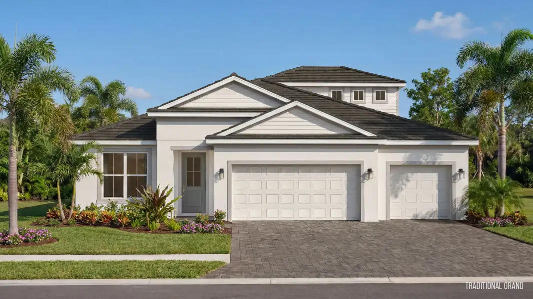 The Traditional Elevation with Second Story
