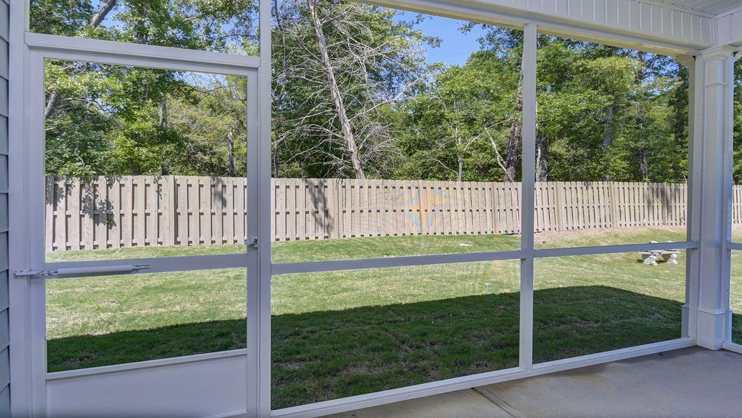 Exterior details and patio area of a home in Sease's Pond, Gilbert (Image 4).