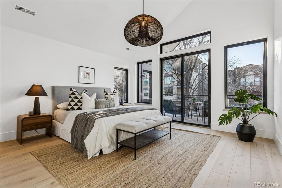 Furnished interior view inside a new home in , Denver (Image 33).