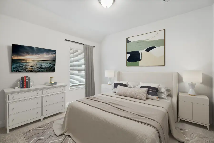 Furnished interior view inside a new home in Brookville Estates, Forney (Image 5).