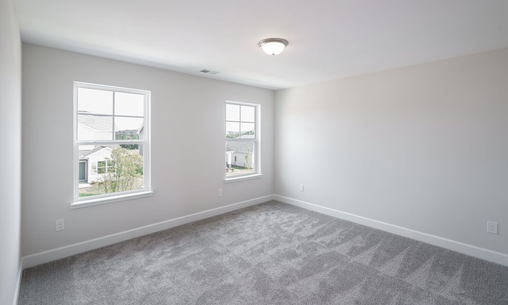 Representative unfurnished interior of a home built from the The Harrison by Cothran Homes in Holly Ridge, Greenville (Image 42). Representative unfurnished interior of a home built from the The Harrison by Cothran Homes in Holly Ridge, Greenville (Image 42).