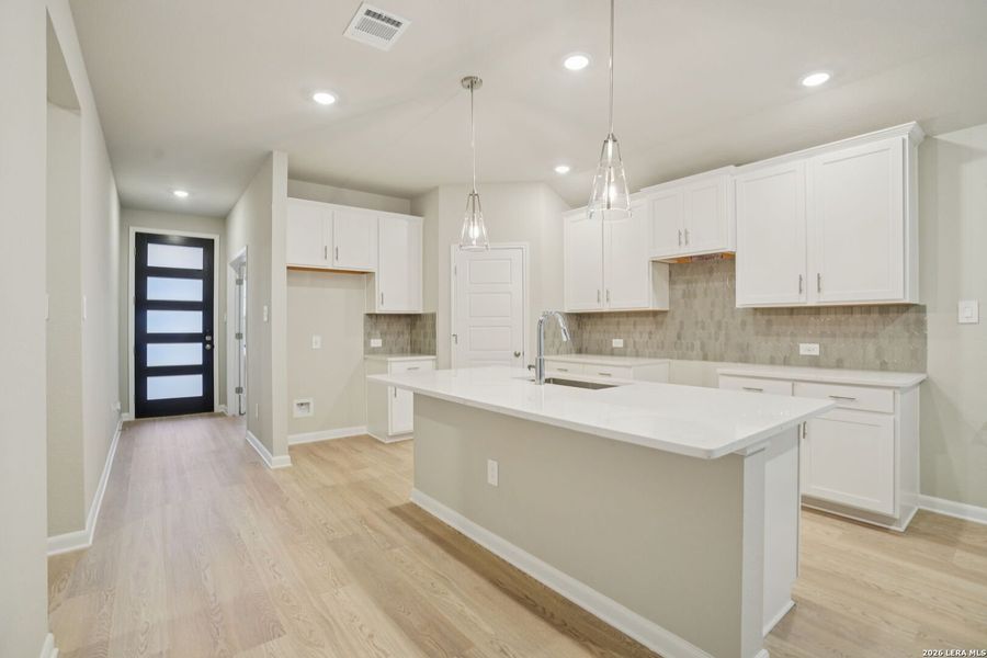 Furnished interior view inside a new home in Sagebrooke - Premier Series, San Antonio (Image 9).