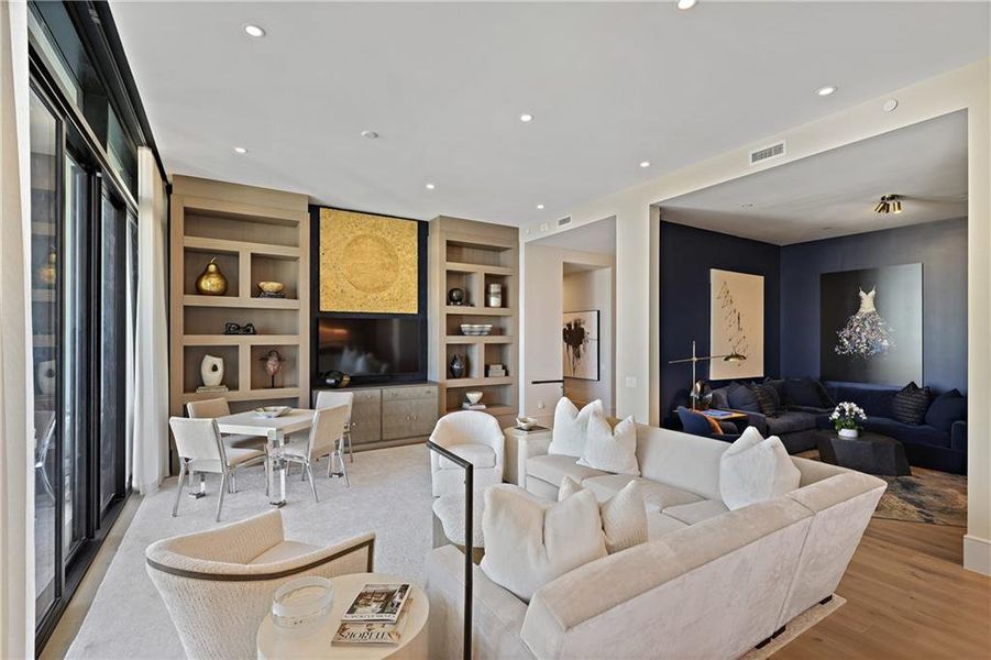 Furnished interior view inside a new home in The Dillon Buckhead, Atlanta (Image 43).