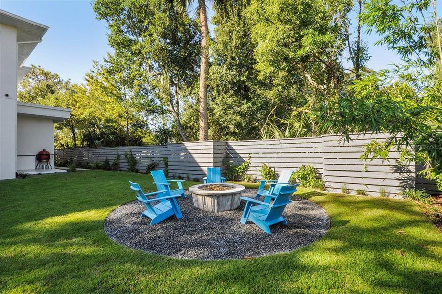 Exterior details and patio area of a home in , Maitland (Image 21).