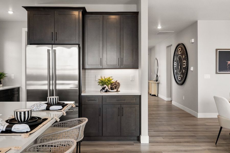 Representative furnished interior of a home built from the Glen by Trumark Homes in Trumark Homes at Tanterra, Parker (Image 15).