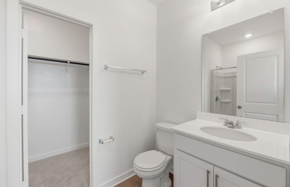 Furnished interior view inside a new home in Sonterra, Jarrell (Image 11).