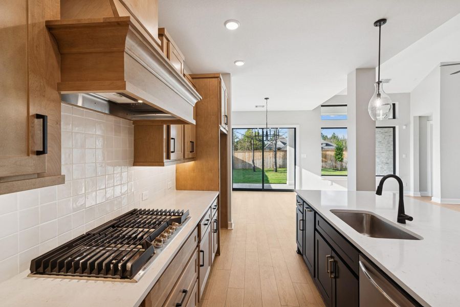 Furnished interior view inside a new home in Kresston, Montgomery (Image 12).