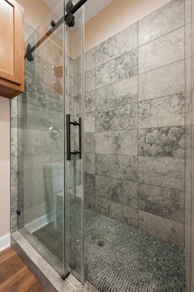 Close-up of interior finishes inside a home in , Leander (Image 12).