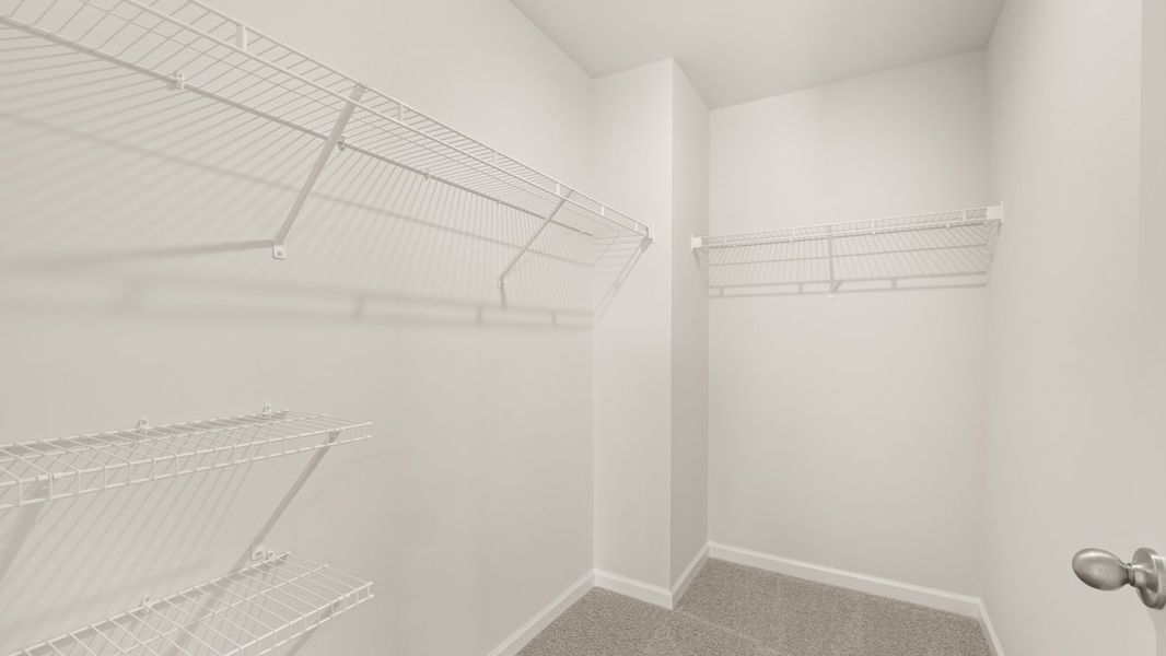 Representative unfurnished interior of a home built from the Flora by D.R. Horton in Sheffield Highlands, Dallas (Image 23).