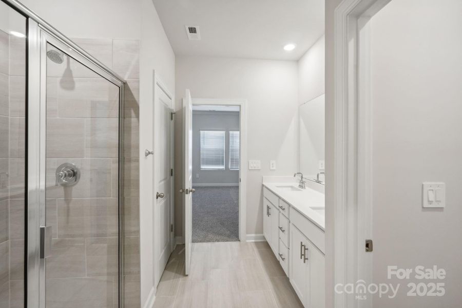Furnished interior view inside a new home in Harper Landing, Stanley (Image 10).