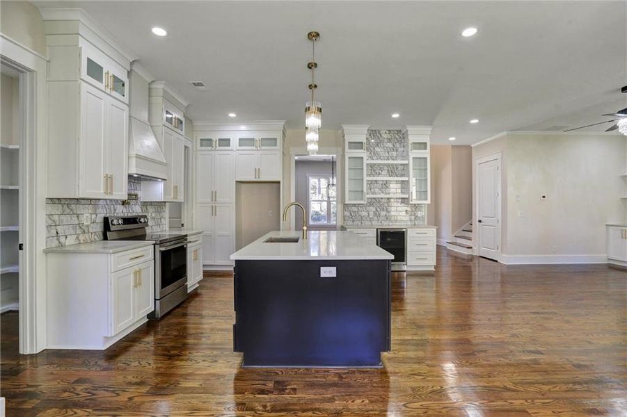 Furnished interior view inside a new home in , Snellville (Image 9). Furnished interior view inside a new home in , Snellville (Image 9).