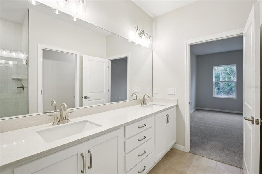 Furnished interior view inside a new home in Berry Bay, Wimauma (Image 10). Furnished interior view inside a new home in Berry Bay, Wimauma (Image 10).