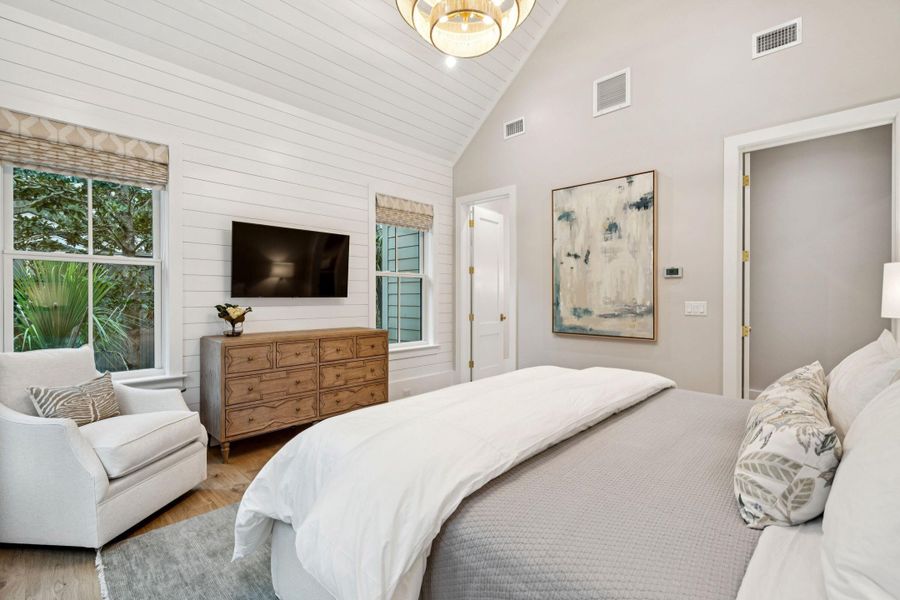 Furnished interior view inside a new home in , Johns Island (Image 13).