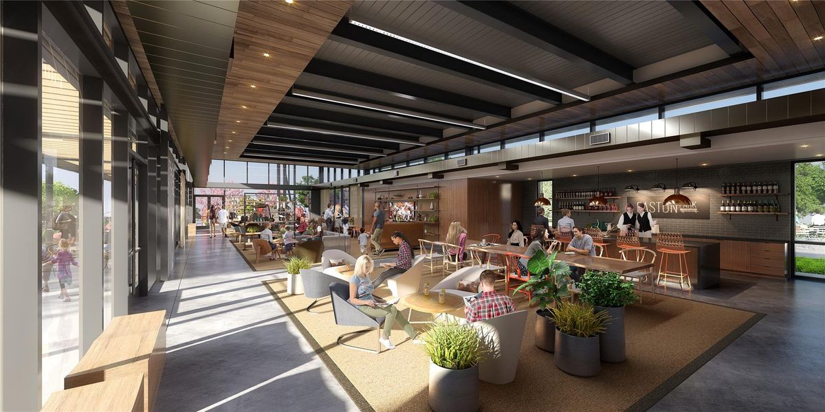 Easton Park Amenity Lounge View