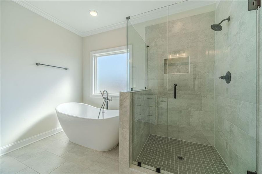 Furnished interior view inside a new home in , Statham (Image 23).