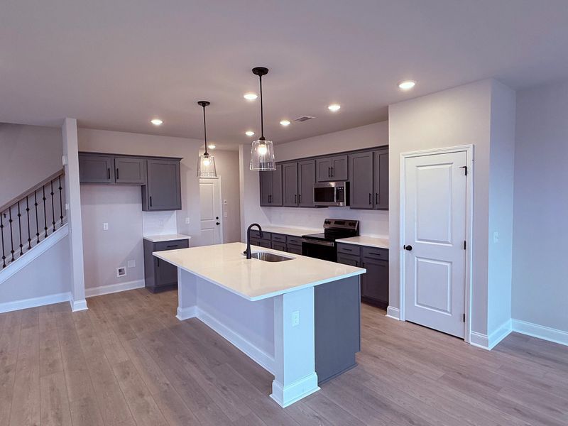 Furnished interior view inside a new home in Promenade at Clari Park, Murfreesboro (Image 7).