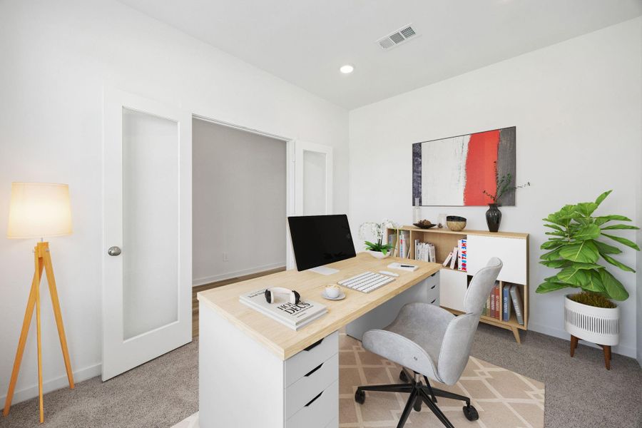 Virtual staging