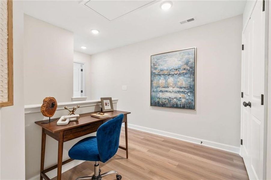 Furnished interior view inside a new home in Wildwood Place, Powder Springs (Image 8).